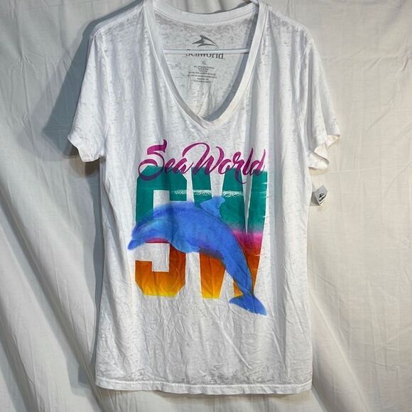SeaWorld T-shirt-Women’s X-Large-NWT‎ - Picture 1 of 5